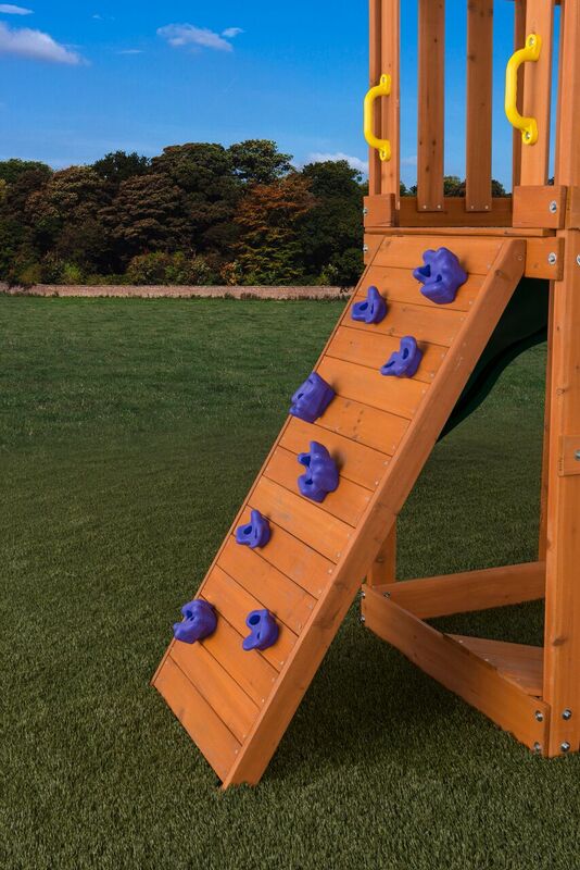 Playset rock best sale wall