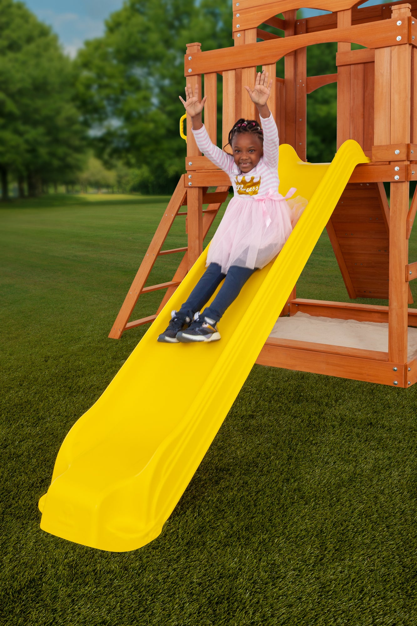 Timber cove sale wooden swing set