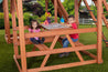 Jungle Fun Wooden Swingset
